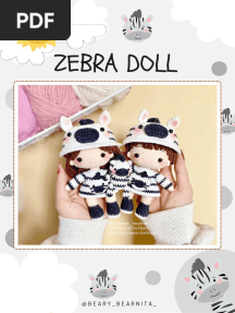 Beary-Bearnita-Zebra-doll muñeuita