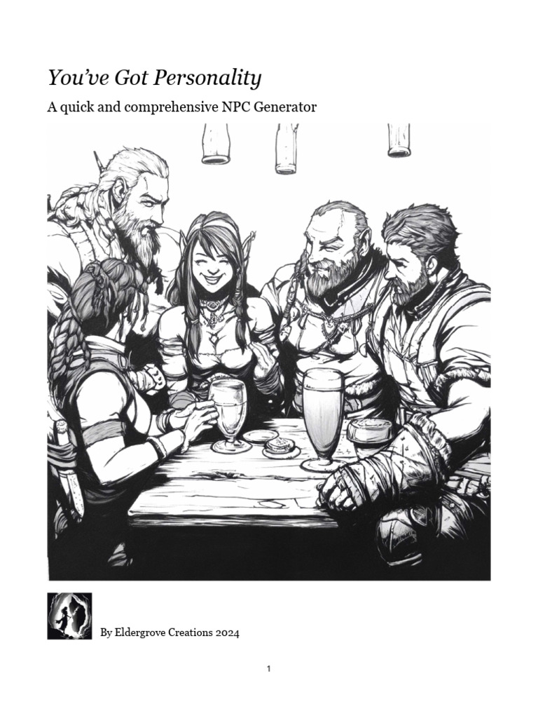 Quick NPC Generator for DnD Games | PDF