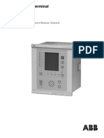 ABB REM54X General Technical Manual