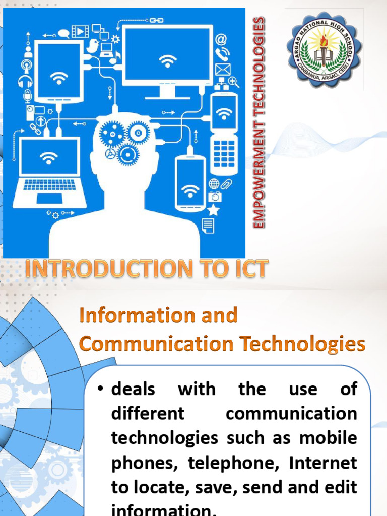 Lesson1-Introduction-to-ICT | PDF | World Wide Web | Internet & Web