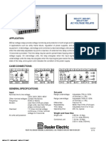 Basler BE3-27T Datasheet