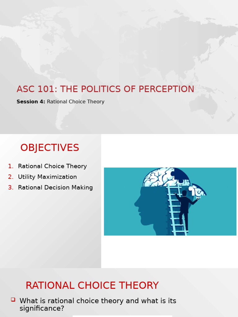 Session+4+%28Rational+Choice+Theory%29 | PDF | Rationality | Decision ...