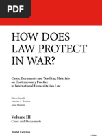 How does law protect in war? Volume III