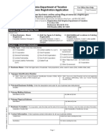 Form R-1 - VA Department of Taxation Business Registration Application