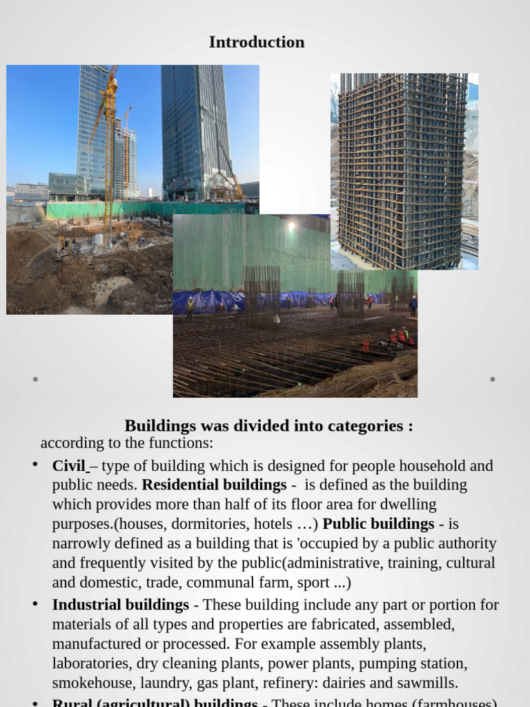 Building Types and Structures Overview | PDF | Wall | Framing ...