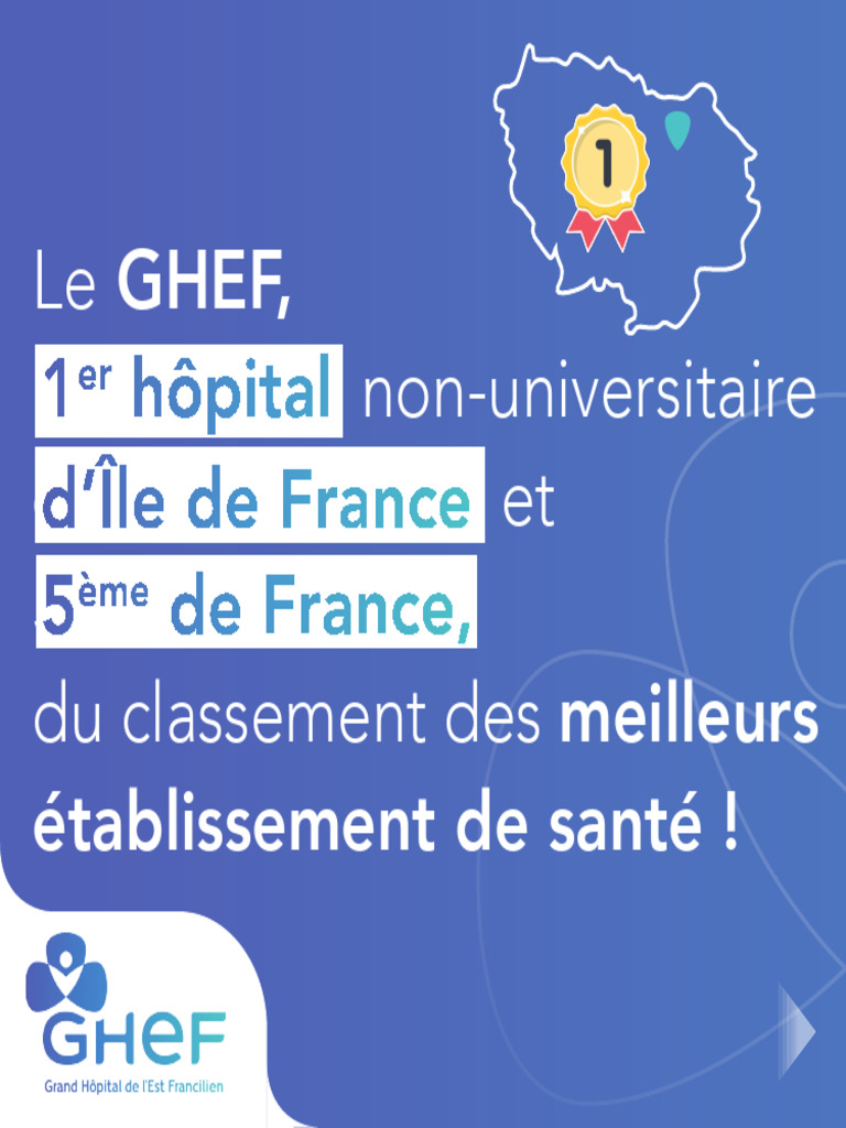 Classement GHEF : 1er hôpital Île-de-France | PDF