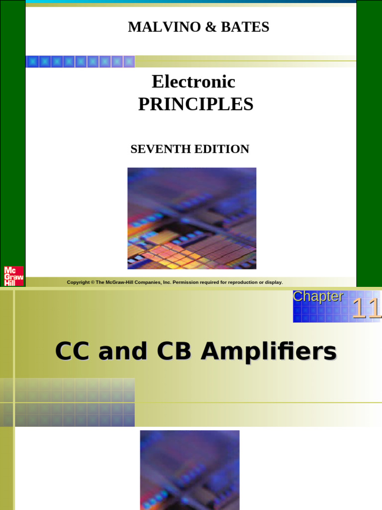 CC and CB Amplifiers | PDF | Amplifier | Electricity