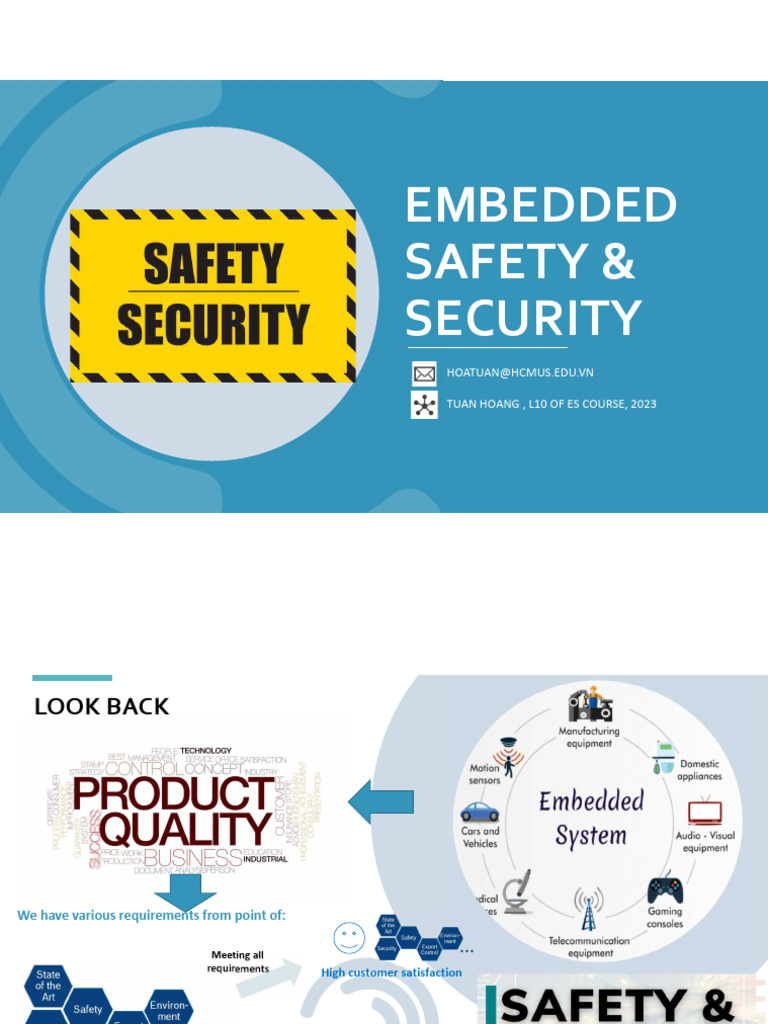 Embedded Safety and Security Standards | PDF | Safety | Systems Engineering