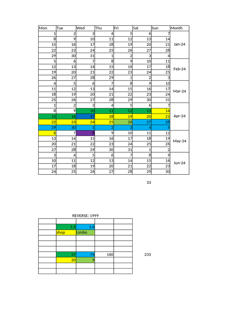 HSR Calender | PDF