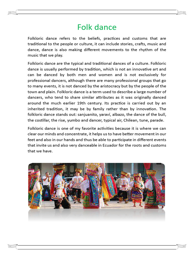 DANCE | PDF