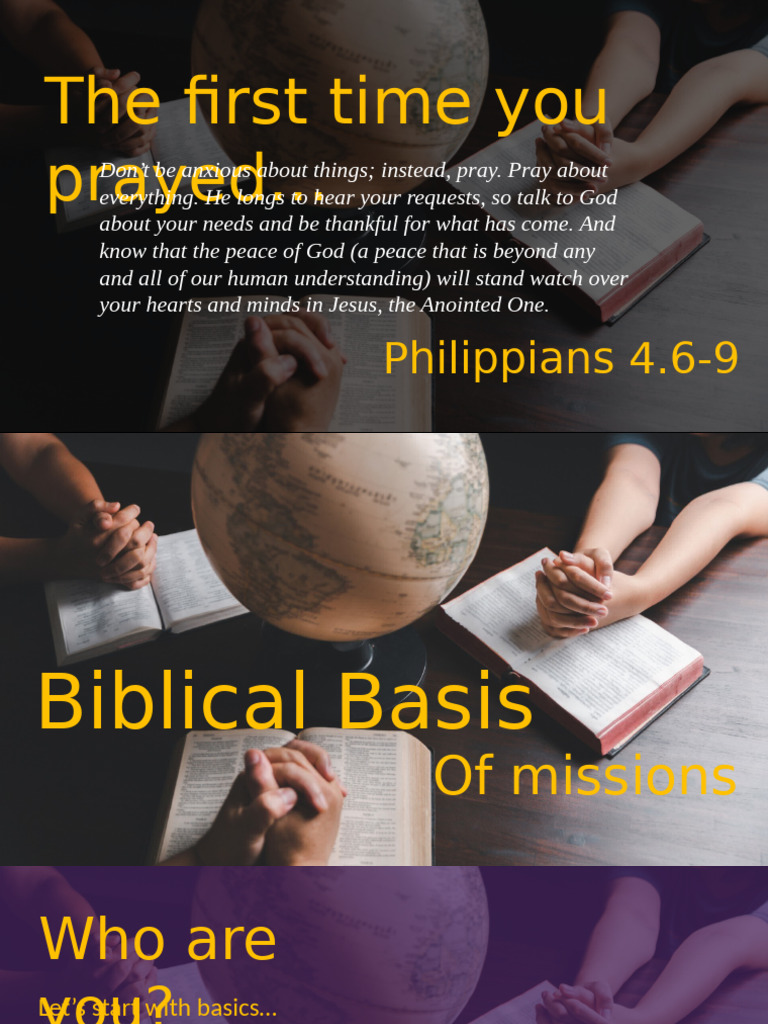 Understanding God's Mission in Scripture | PDF | Book Of Genesis | God ...