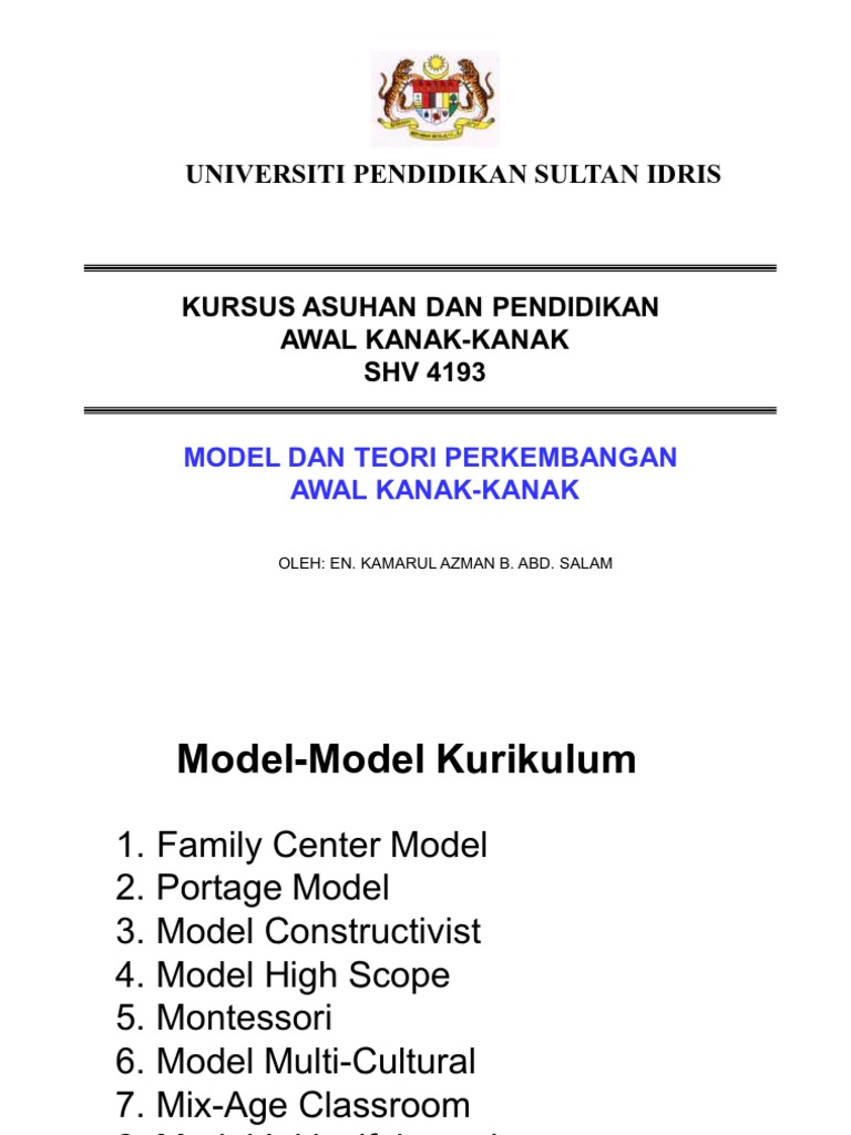 Model Dan Teori An K2 Pdf