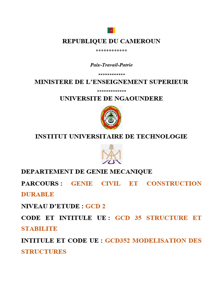 Modélisation des Structures en Génie Civil | PDF | Moment d'une force ...