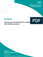 Fertility: Assessment and Treatment For People With Fertility Problems