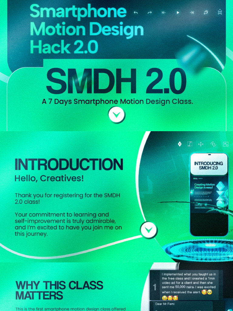 SMDH 2.0 Slides | PDF
