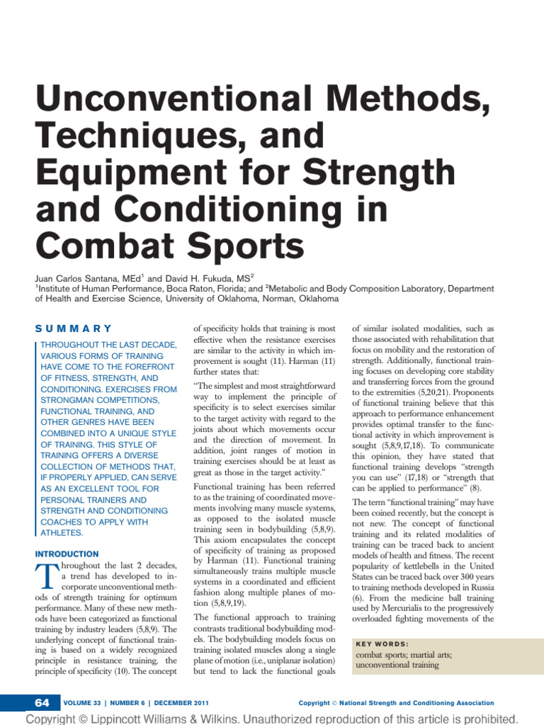 Unconventional Methods, Techniques, and Equipment.9 | PDF | Strength ...