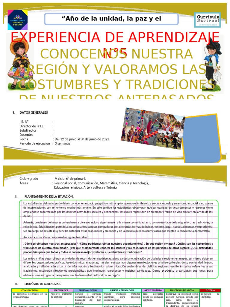 Aprendizaje sobre Diversidad Cultural | PDF | Números | Ángulo
