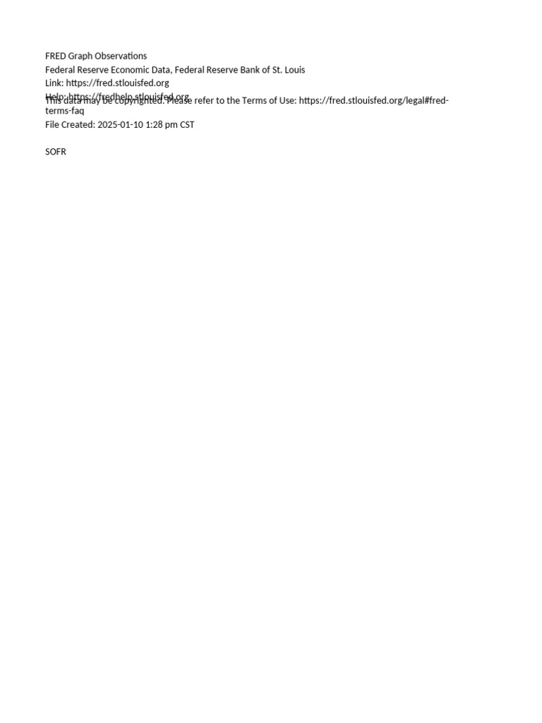 Sofr pdf monetary policy of the united states loans