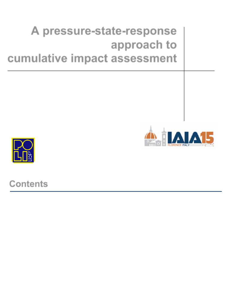 Neri-Sánchez - A PSR Approach To CIA | PDF | Environmental Impact ...