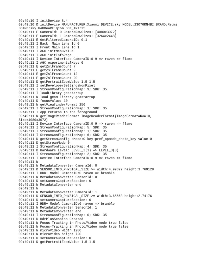 log_20250105 | PDF | Software Development Kit | Computing