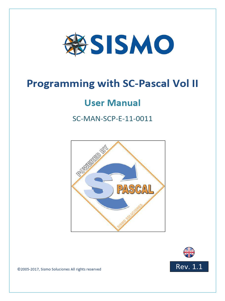 User Manual - Programming With SC-Pascal Vol II - Rev1.1 | PDF ...
