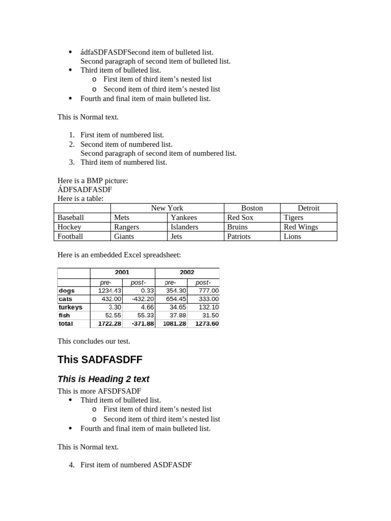 Sample Doc File 100kb | PDF | New York Yankees | Detroit Tigers