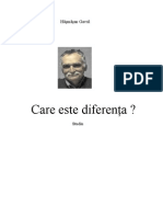 Care Este Diferenta