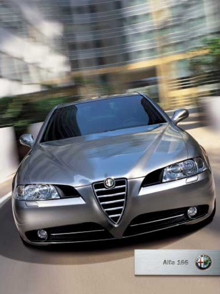 Alfa-Romeo-166-2004-IT | PDF