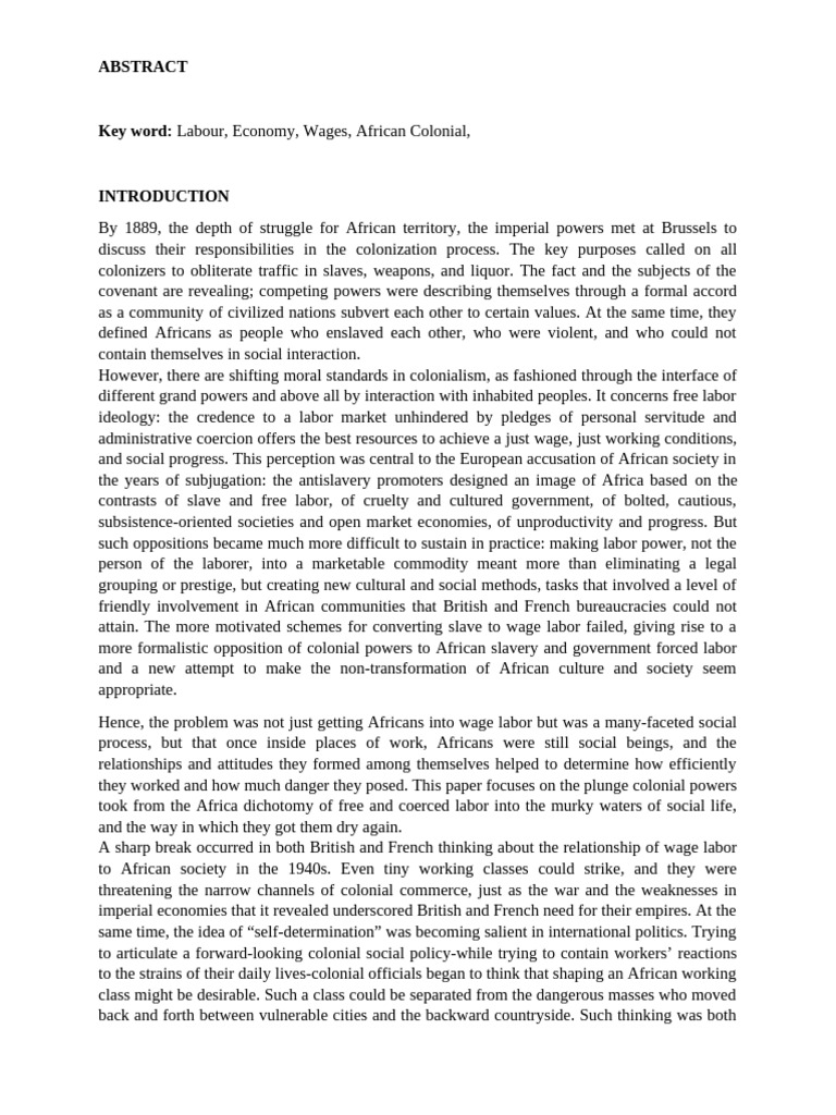LIVING WITH HISTORY | PDF | Labour Economics | Agriculture