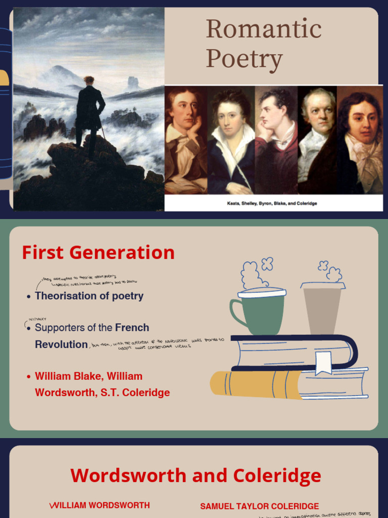 Romantic Poetry | PDF | Samuel Taylor Coleridge | William Wordsworth