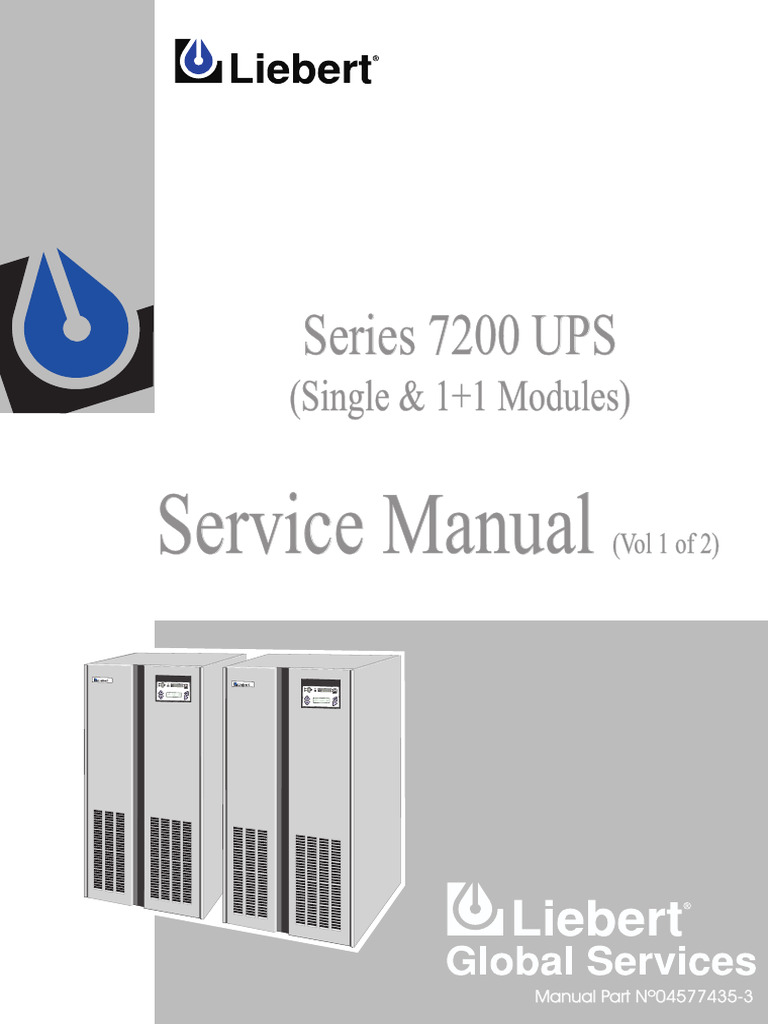 7200 Service Manual | PDF | Power Inverter | Rectifier