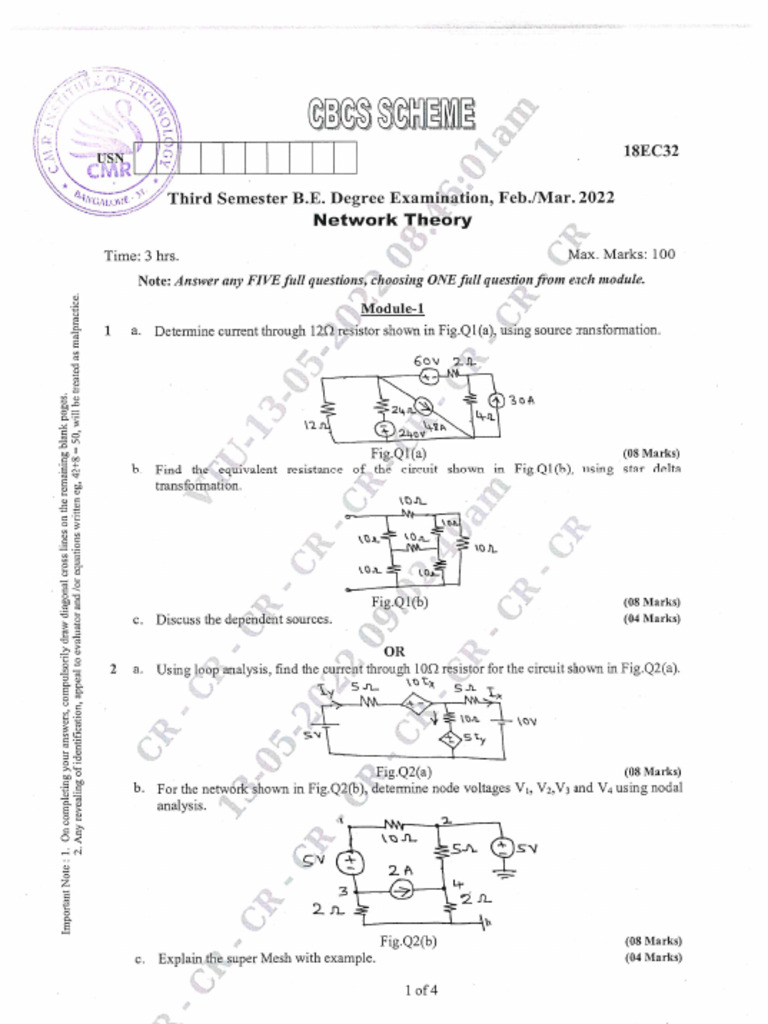 18EC32 Feb 2022 | PDF
