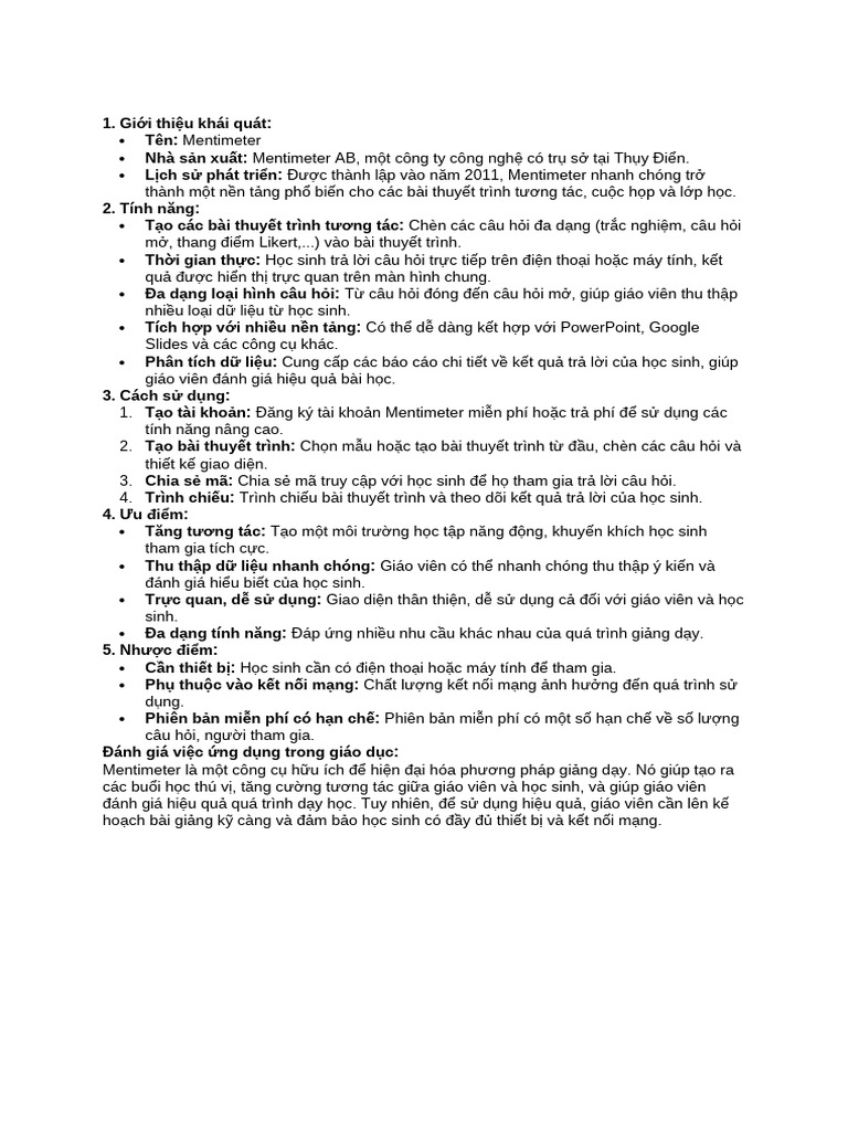 Mentimeter 1 pdf