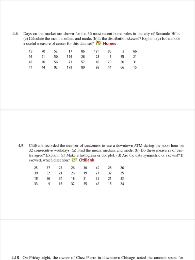 Topic 4 Descriptive Statistics Pdf