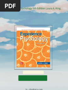 Experience Psychology 5th Edition Laura A. King download pdf