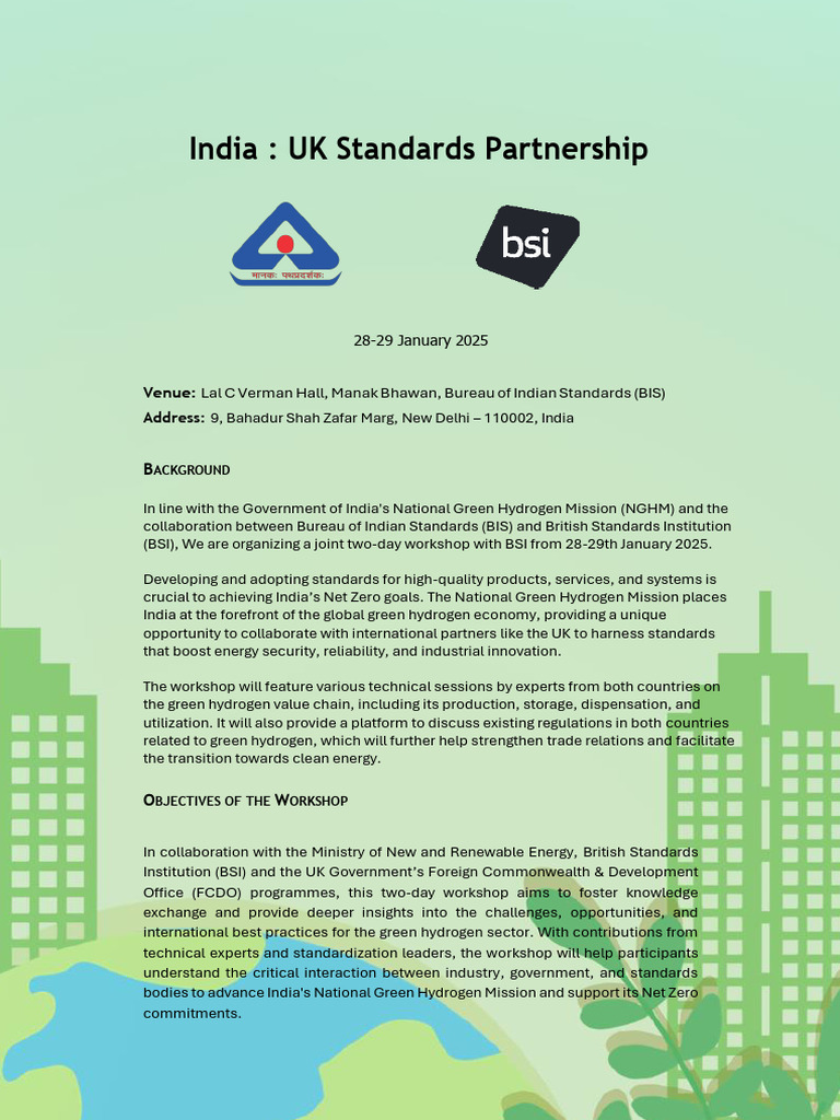 ISO/TS 19870 Workshop on Green Hydrogen | PDF | Hydrogen | Natural Gas
