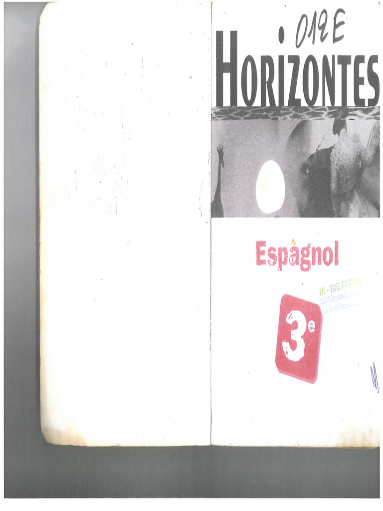 Horizontes+3e+-+Espa%C3%B1ol (1) | PDF