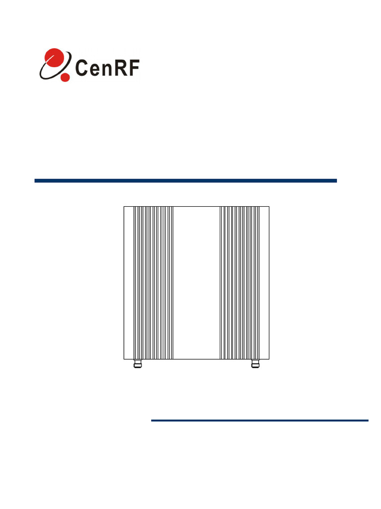Pico User Manual for CenRF Devices | PDF | Cellular Network | Radio