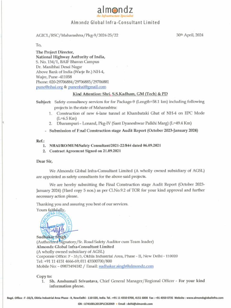 AGICL-022-Submission of Final RSA Report Oct 2023 To Jan 2024 | PDF