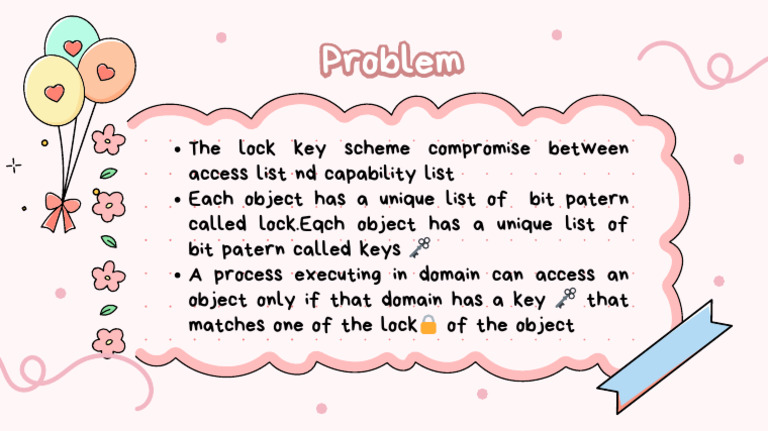 Lock-Key Scheme in Access Control | PDF