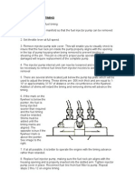 ADJUST FUEL TIMING