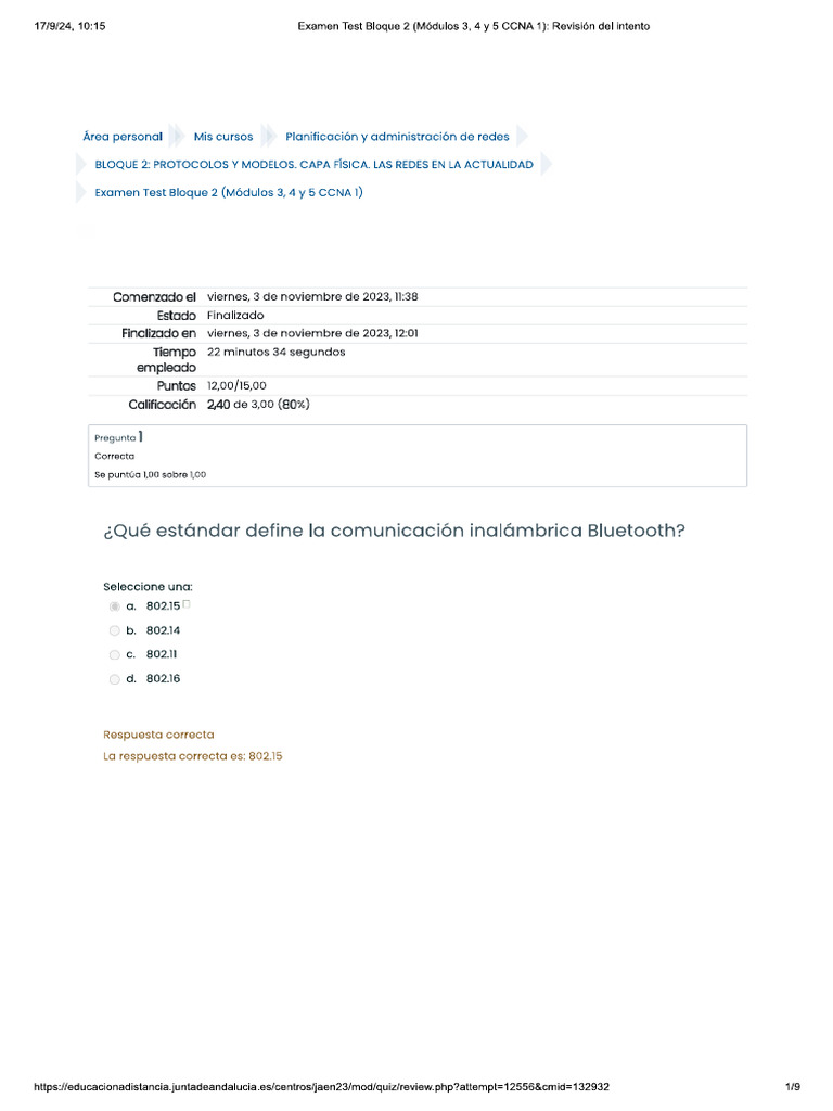 Examen Test 3 4 y 5 | PDF