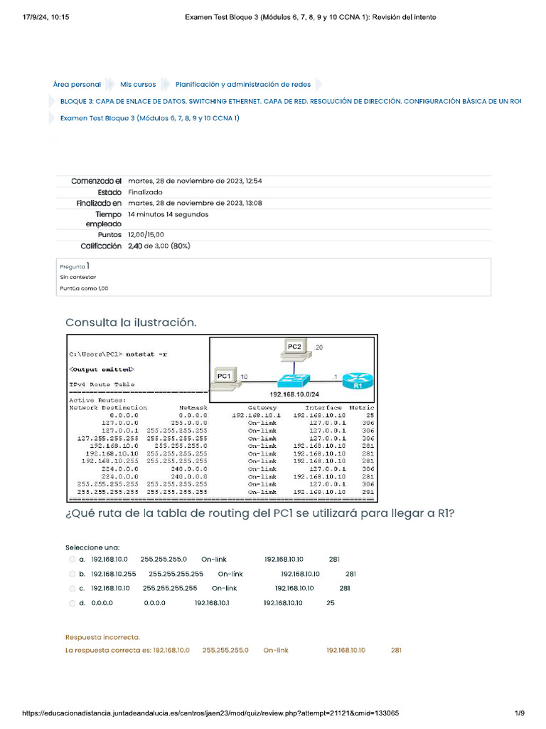 Examen Test 6 7 8 9 y 10 | PDF