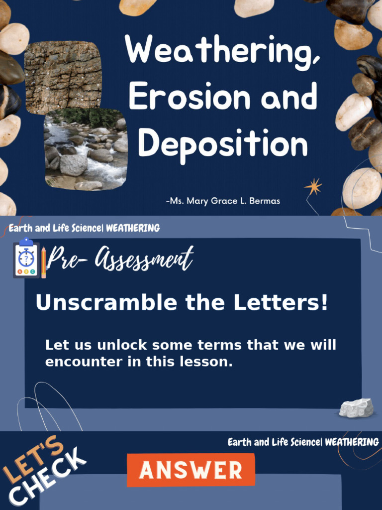 Exogenic Processes: Weathering & Erosion | PDF | Weathering | Erosion
