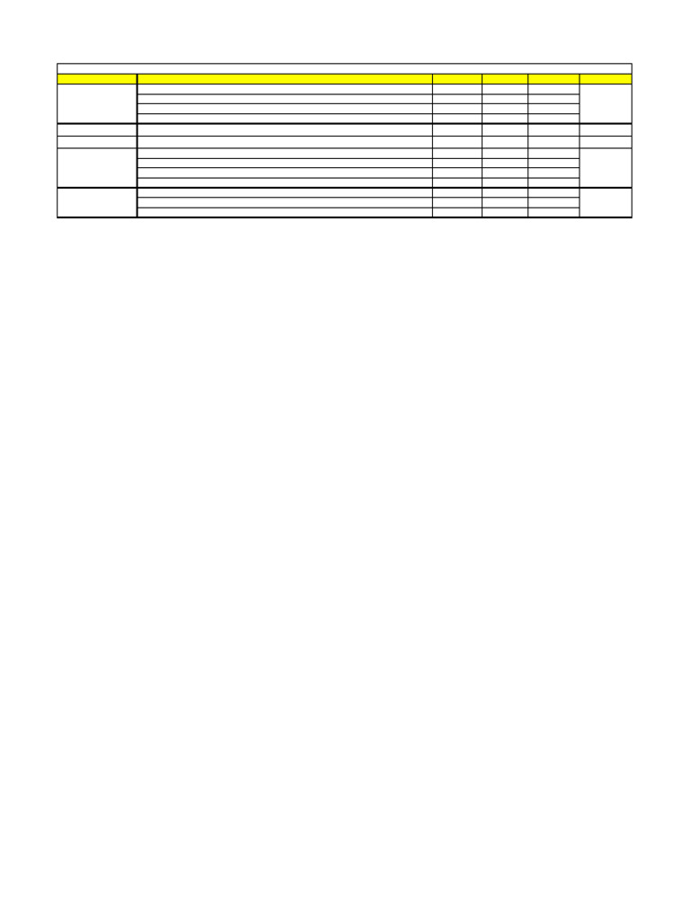 Weekly Project Schedule Overview | PDF