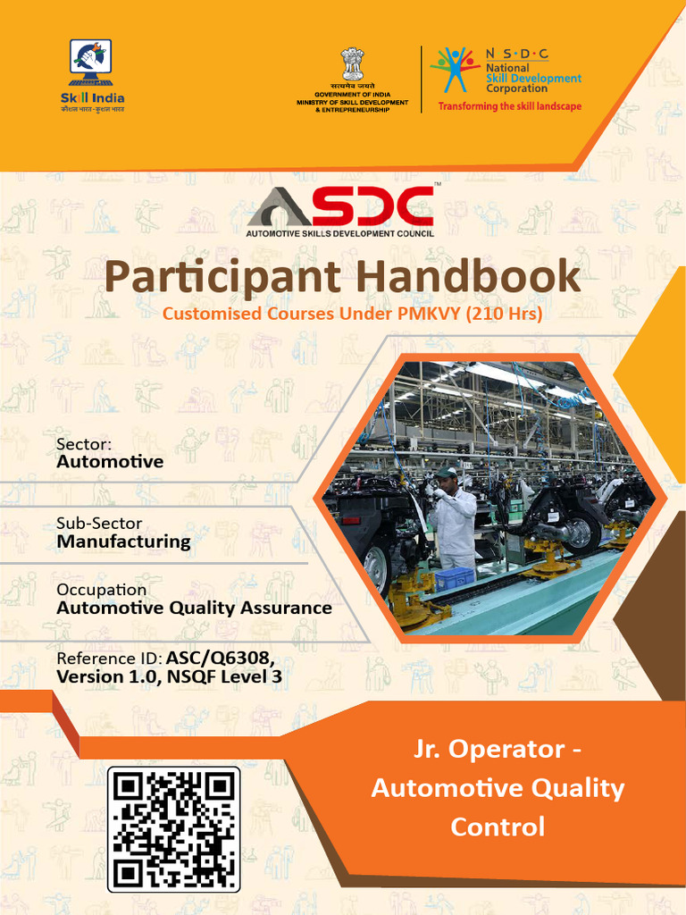 Jr Operator Automotive Quality Control Handbook | PDF | Calibration