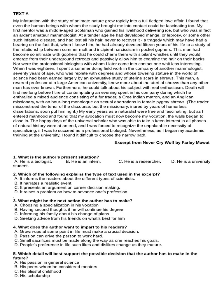 Reading Comprehension Tutor | PDF