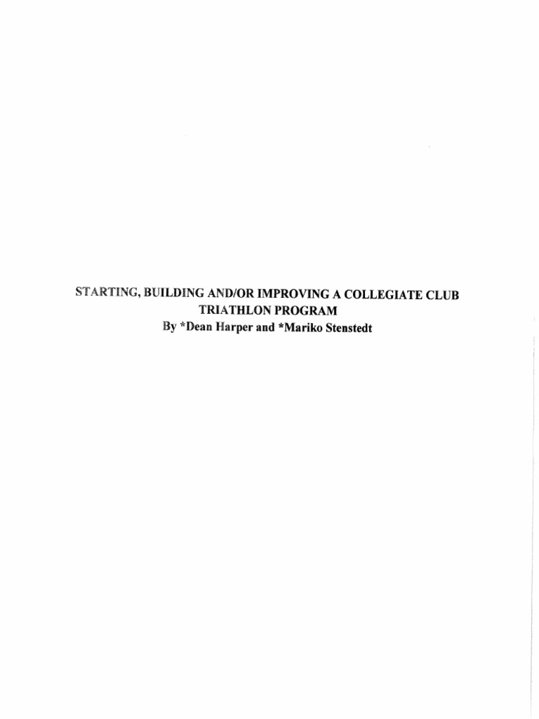 Collegiate Club Reference | PDF