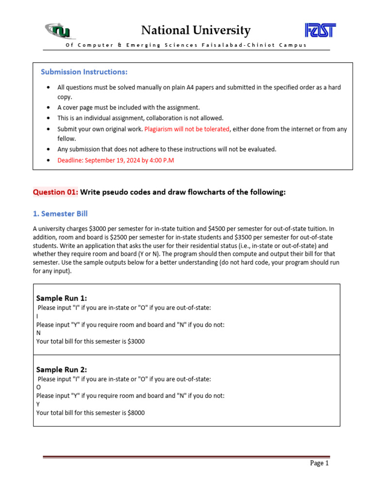 Basic Programming Assignment Tasks | PDF | Numbers