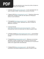 Fiche de renseignement INPP Kinshasa | PDF